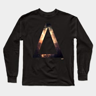 Delta Space letter concept Long Sleeve T-Shirt